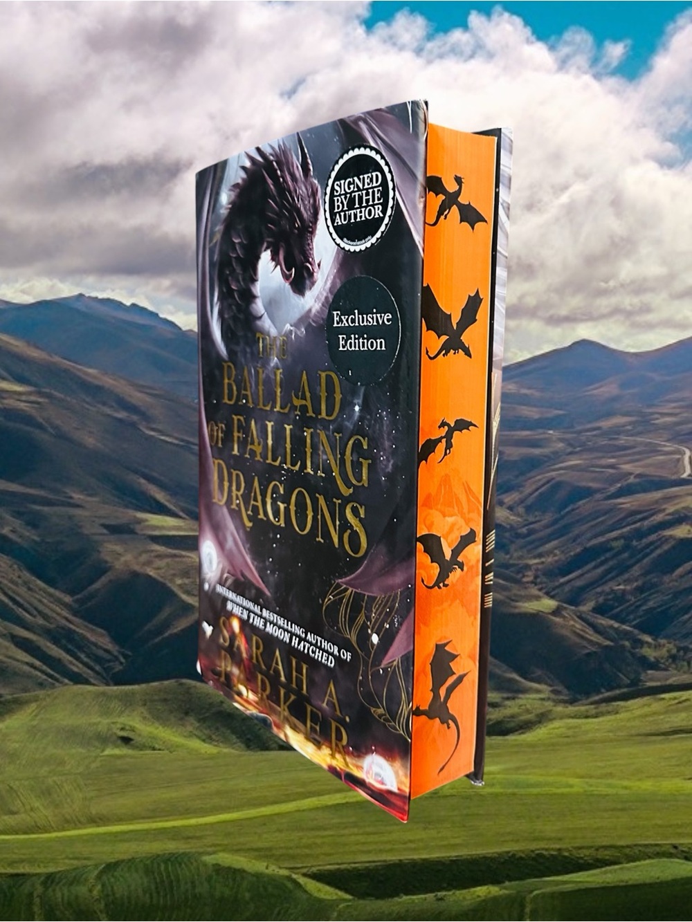 SIGNED The Ballad of Falling Dragons Deluxe Special Edition Sarah A Parker